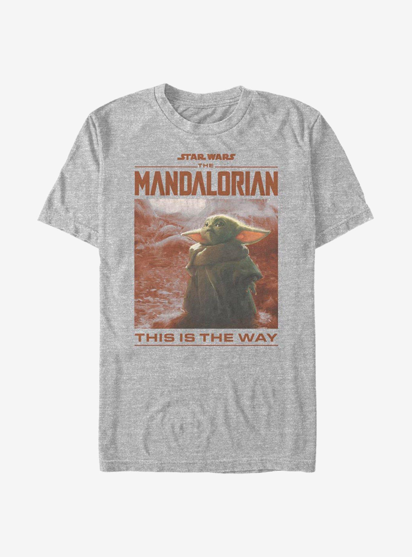 Star Wars The Mandalorian Child Render Art T-Shirt