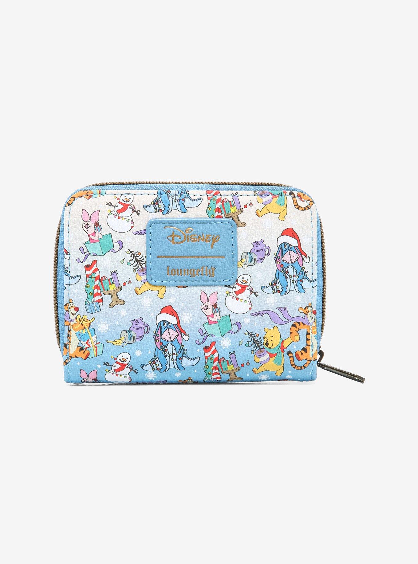 Loungefly Disney Winnie The Pooh Friends Holiday Mini Wallet, , hi-res