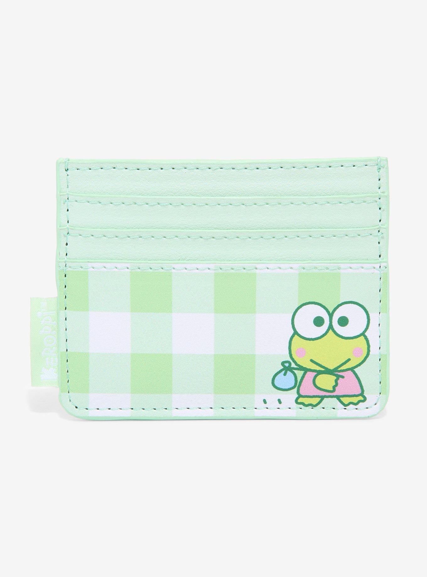 Loungefly Keroppi Gingham Cardholder, , hi-res