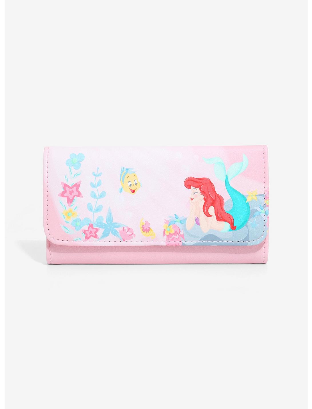 Loungefly Disney The Little Mermaid Under The Sea Flap Wallet, , hi-res
