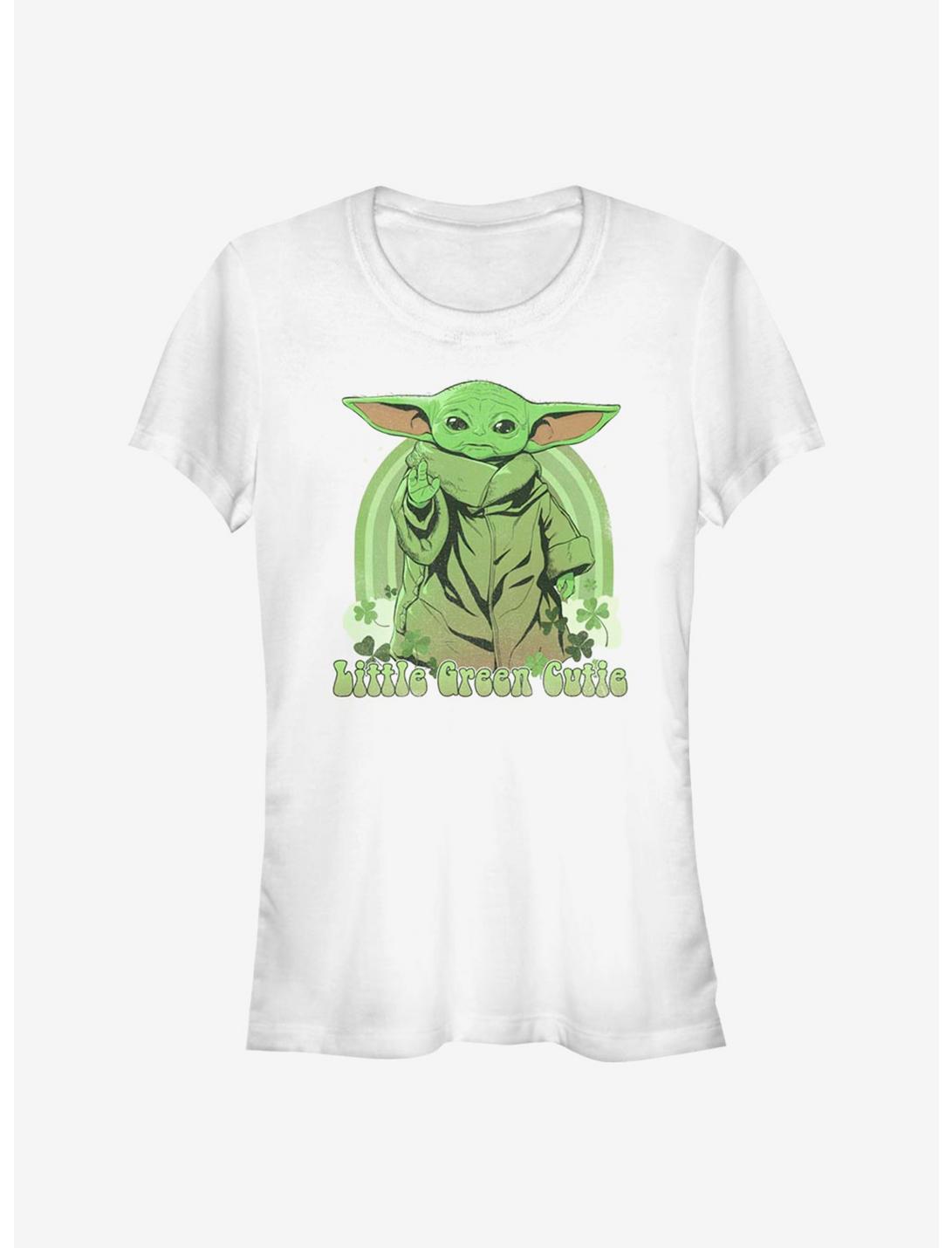 Star Wars The Mandalorian Little Green The Child Girls T-Shirt, WHITE, hi-res