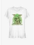 Star Wars The Mandalorian Little Green The Child Girls T-Shirt, WHITE, hi-res