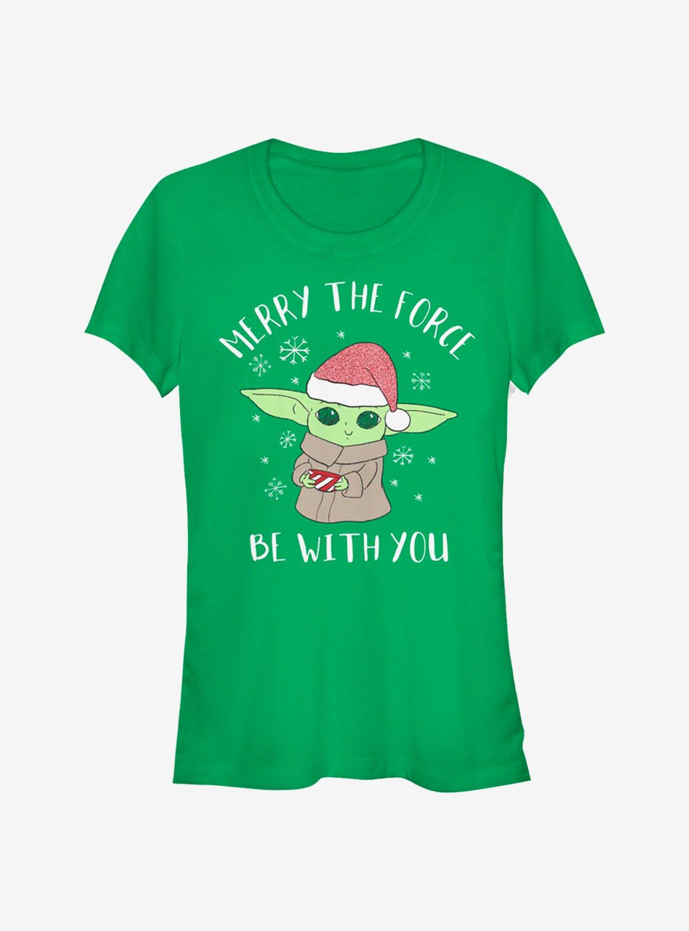 Star Wars The Mandalorian The Child Christmas Girls T-Shirt, , hi-res