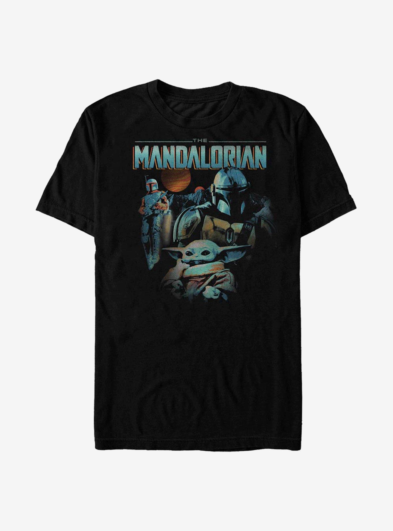 Star Wars The Mandalorian Boba Is Back T-Shirt, BLACK, hi-res