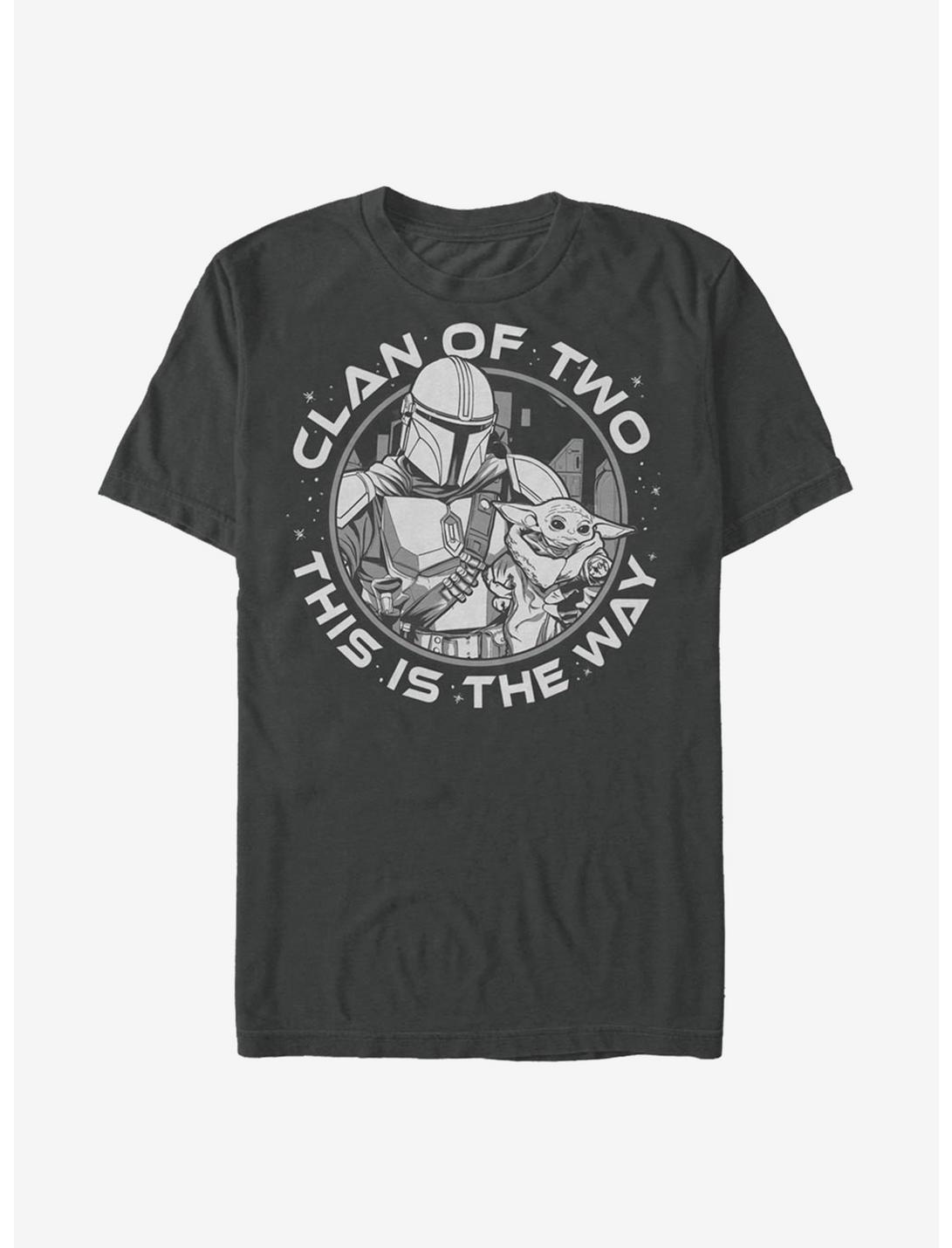 Star Wars The Mandalorian Clan Of Two T-Shirt, CHARCOAL, hi-res