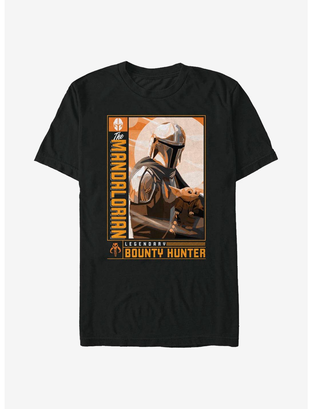 Star Wars The Mandalorian Legendary Duo T-Shirt, BLACK, hi-res