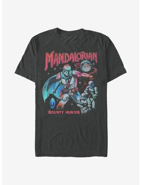 Star Wars The Mandalorian Neon Mandalorian T-Shirt, , hi-res
