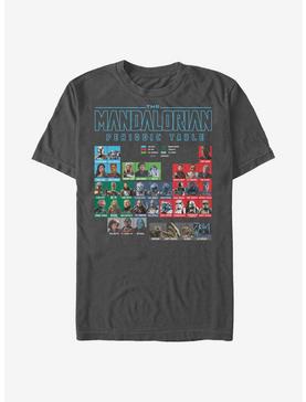 Star Wars The Mandalorian Periodic Table T-Shirt, , hi-res