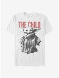 Star Wars The Mandalorian Poster The Child T-Shirt, WHITE, hi-res