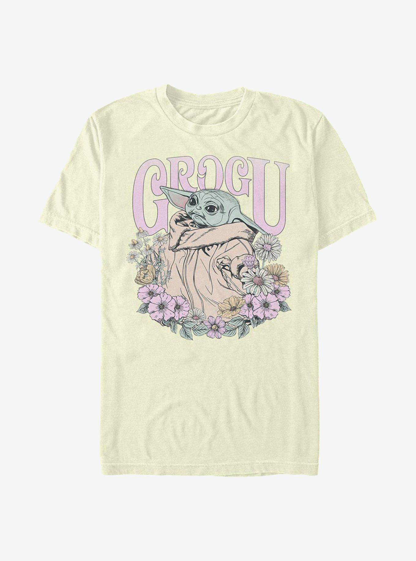 Star Wars The Mandalorian Springtime For The Child T-Shirt, NATURAL, hi-res