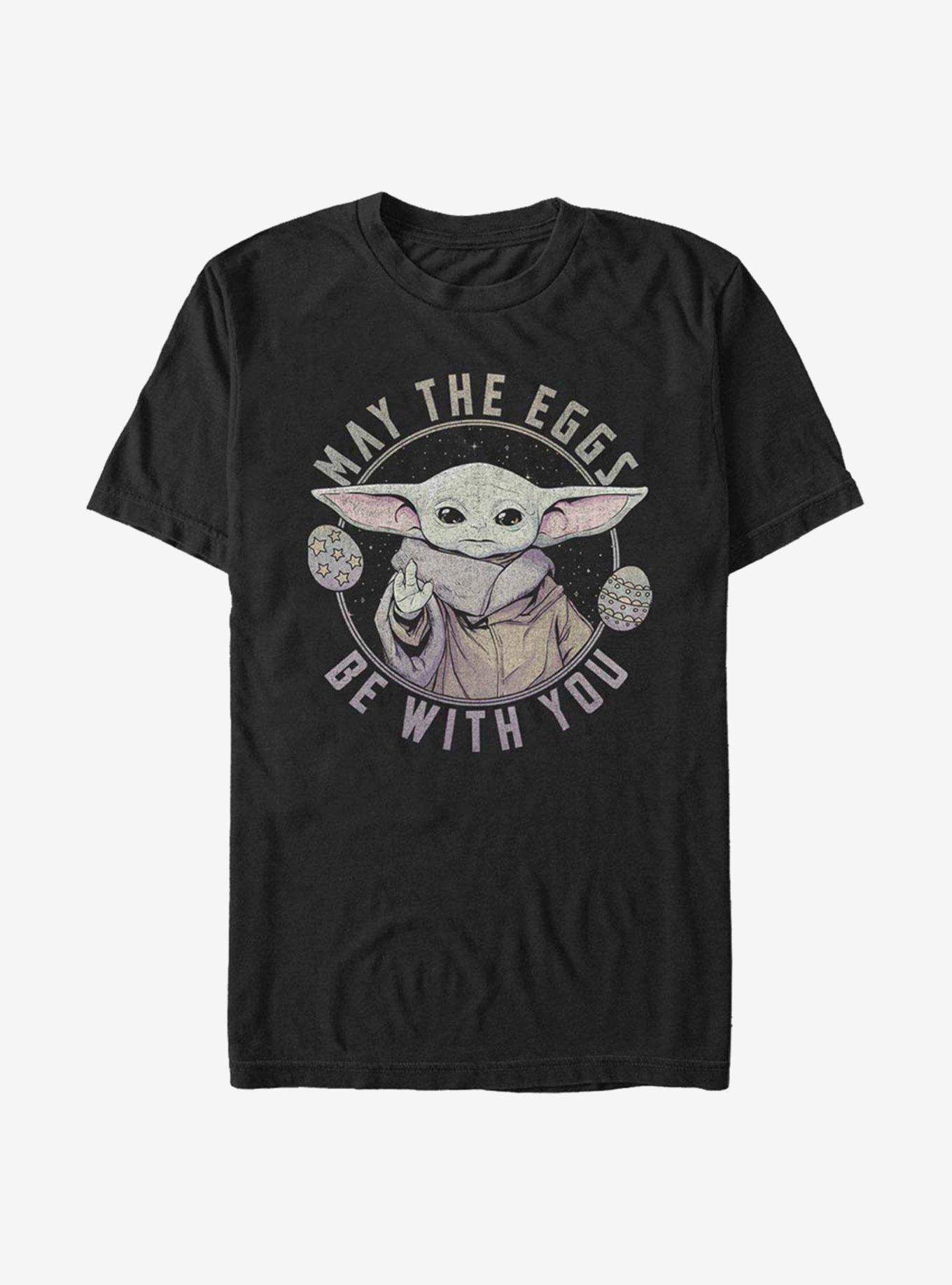 Star Wars The Mandalorian The Child May The Eggs T-Shirt, BLACK, hi-res