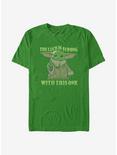 Star Wars The Mandalorian The Child Strong In The Luck T-Shirt, KELLY, hi-res