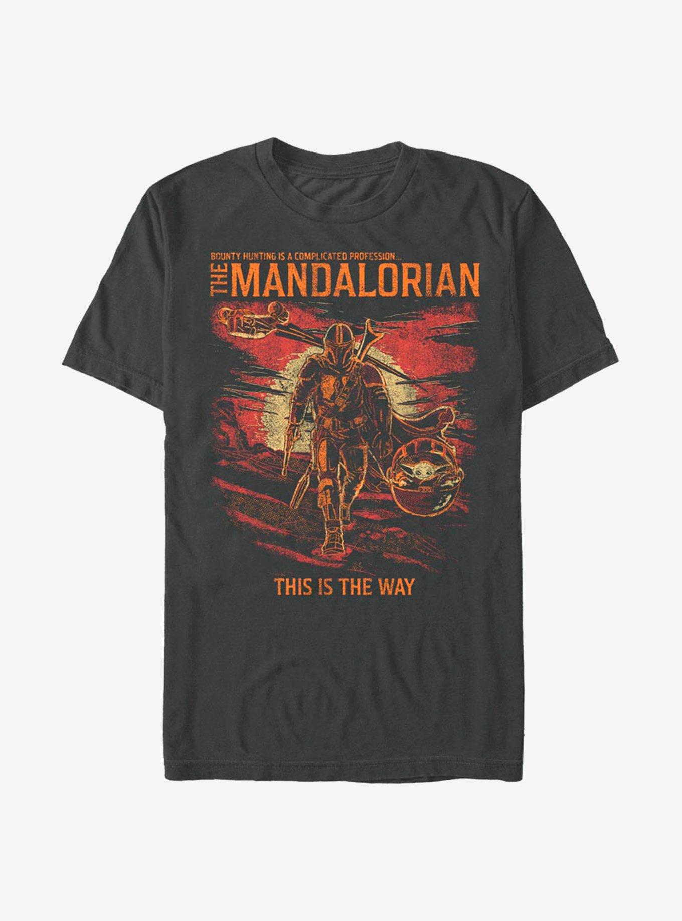 Star Wars The Mandalorian The Good The Bad The Mando T-Shirt, CHARCOAL, hi-res