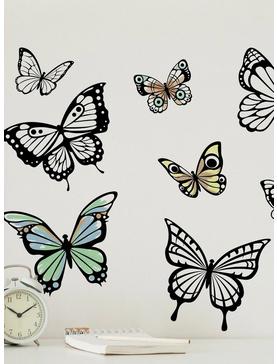 Color Your Own Butterflies Peel And Stick Wall Decals, , hi-res