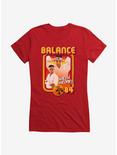 Cobra Kai Daniel LaRusso Balance Girls T-Shirt, , hi-res