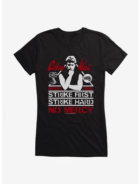 Cobra Kai John Kreese No Mercy Girls T-Shirt, BLACK, hi-res