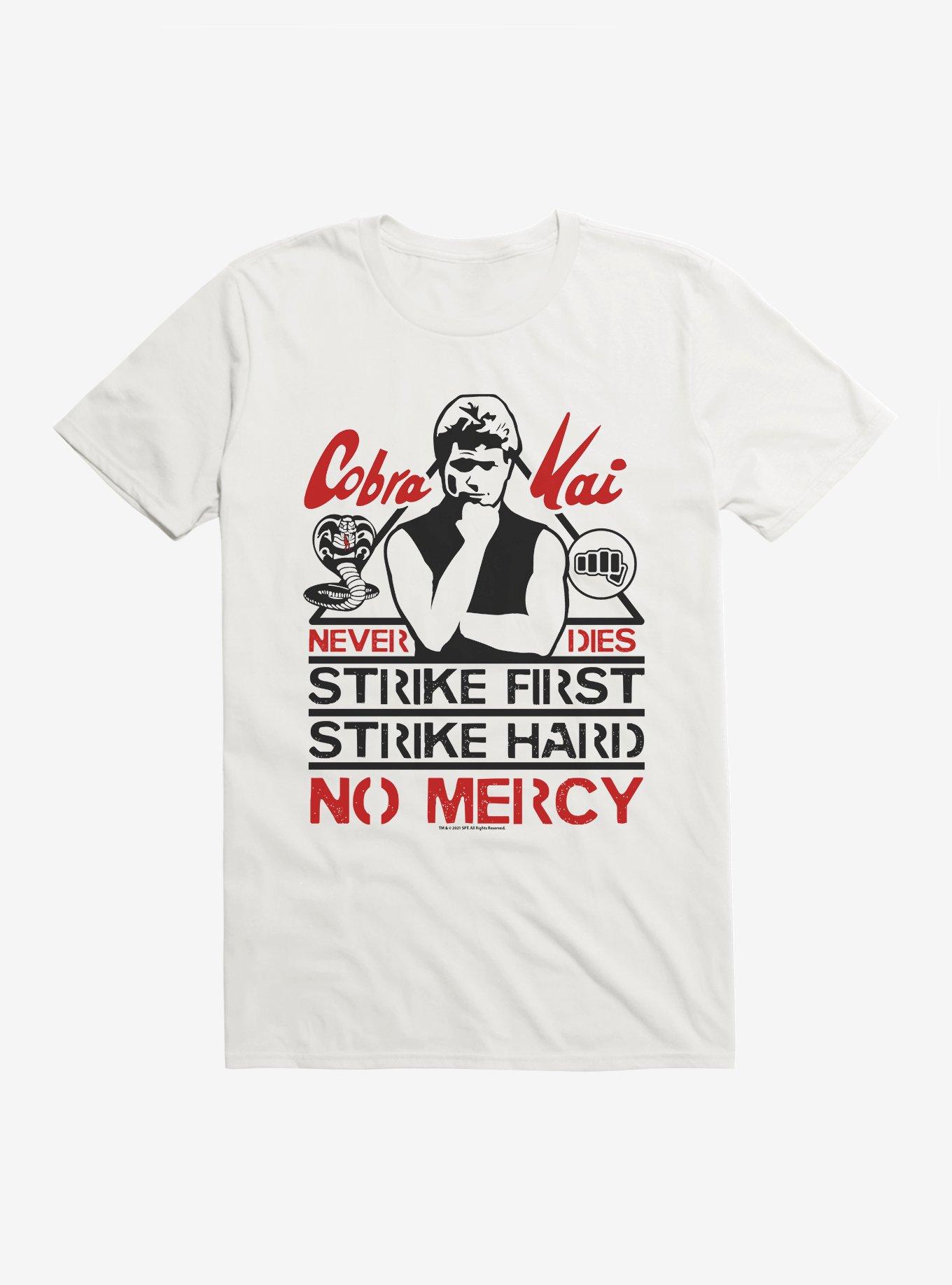 Cobra Kai John Kreese No Mercy T-Shirt, , hi-res
