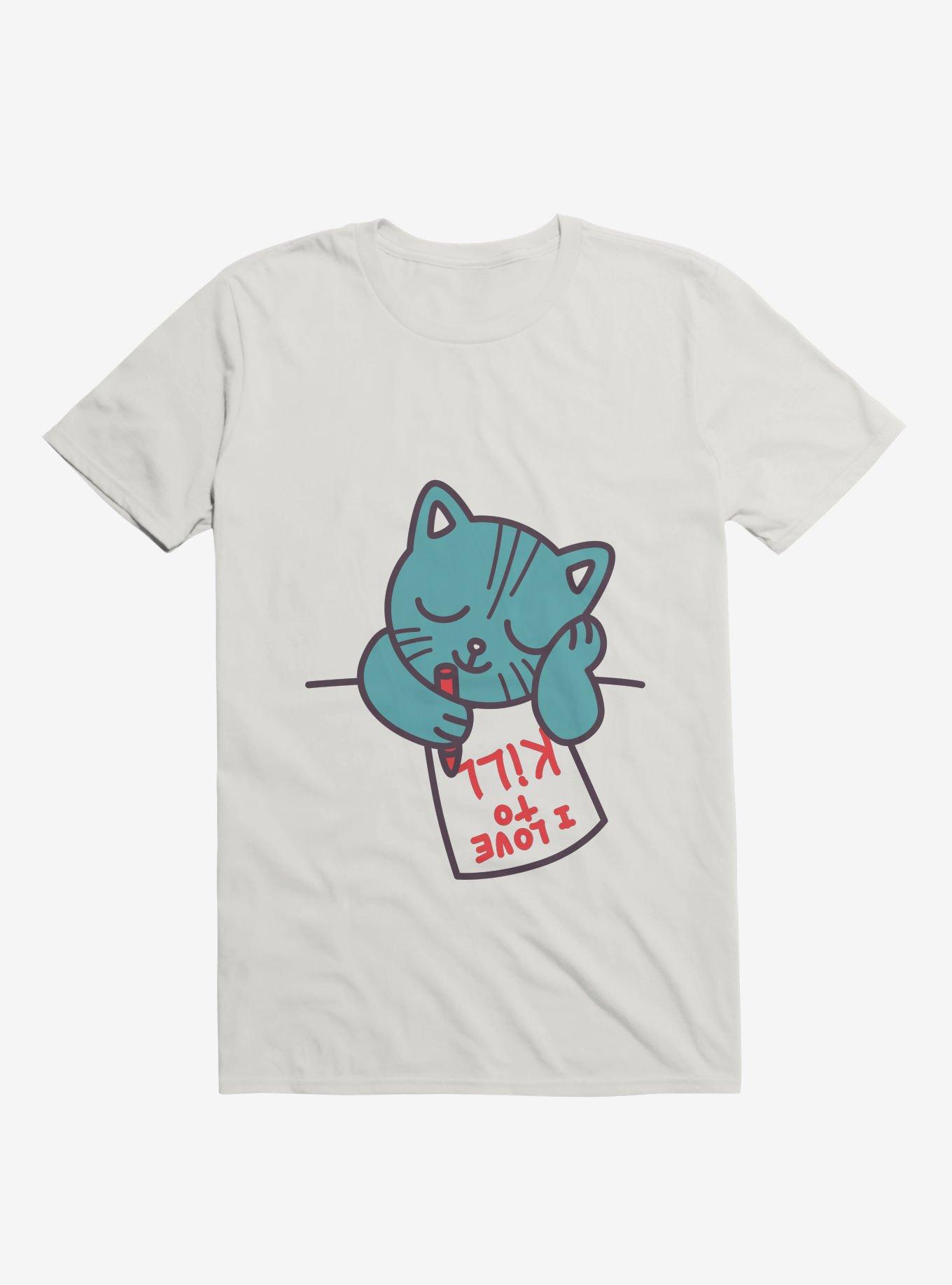I Love To Kill Cat T-Shirt, , hi-res