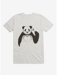 Love Panda T-Shirt, WHITE, hi-res