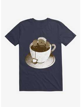 Monday Bath Sloth Coffee T-Shirt, , hi-res