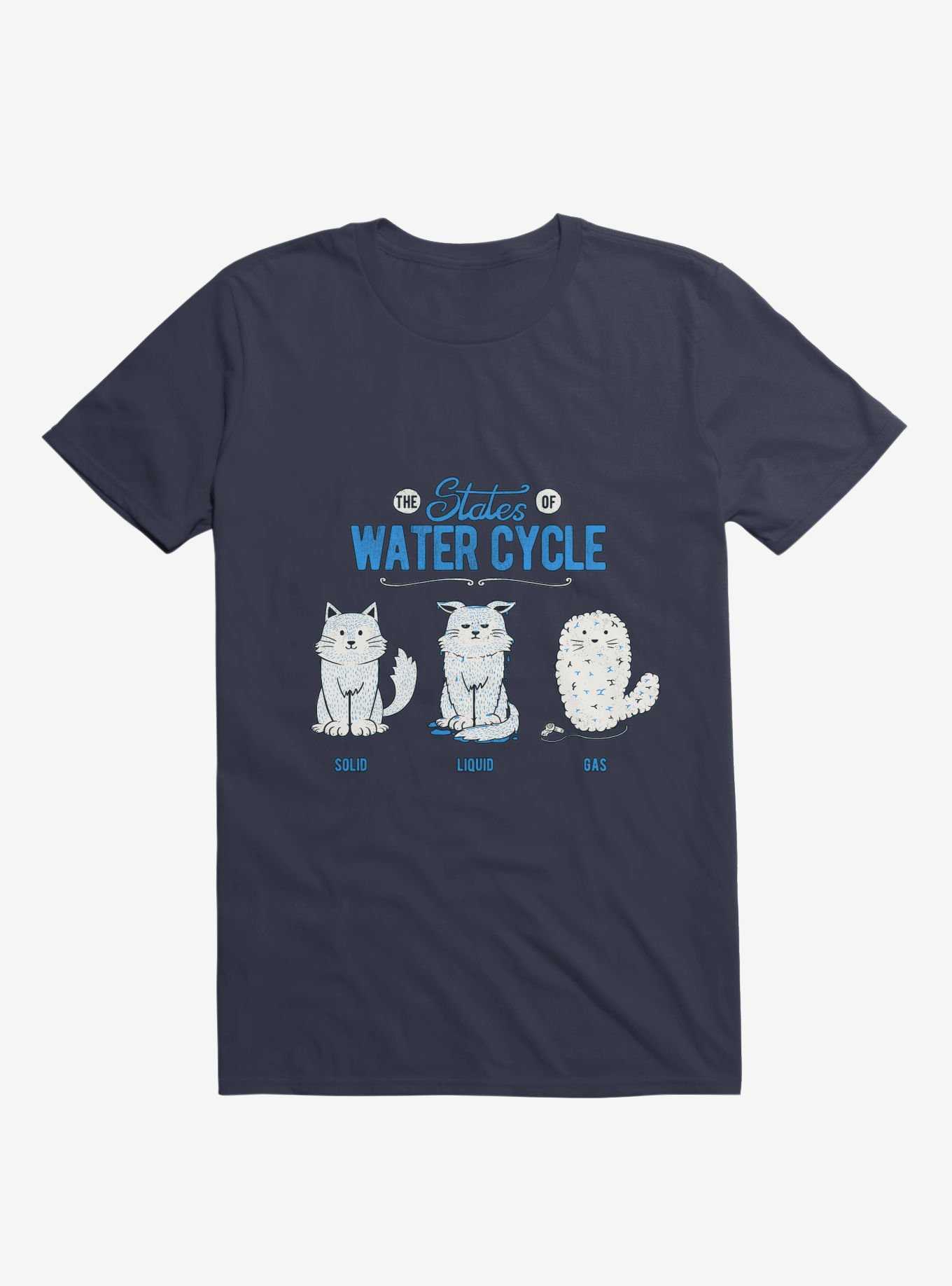 The States of the Water Cycle  T-Shirt, , hi-res