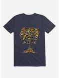 Atomic Butterfly T-Shirt, NAVY, hi-res