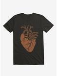 Coffee Lover Heart T-Shirt, BLACK, hi-res
