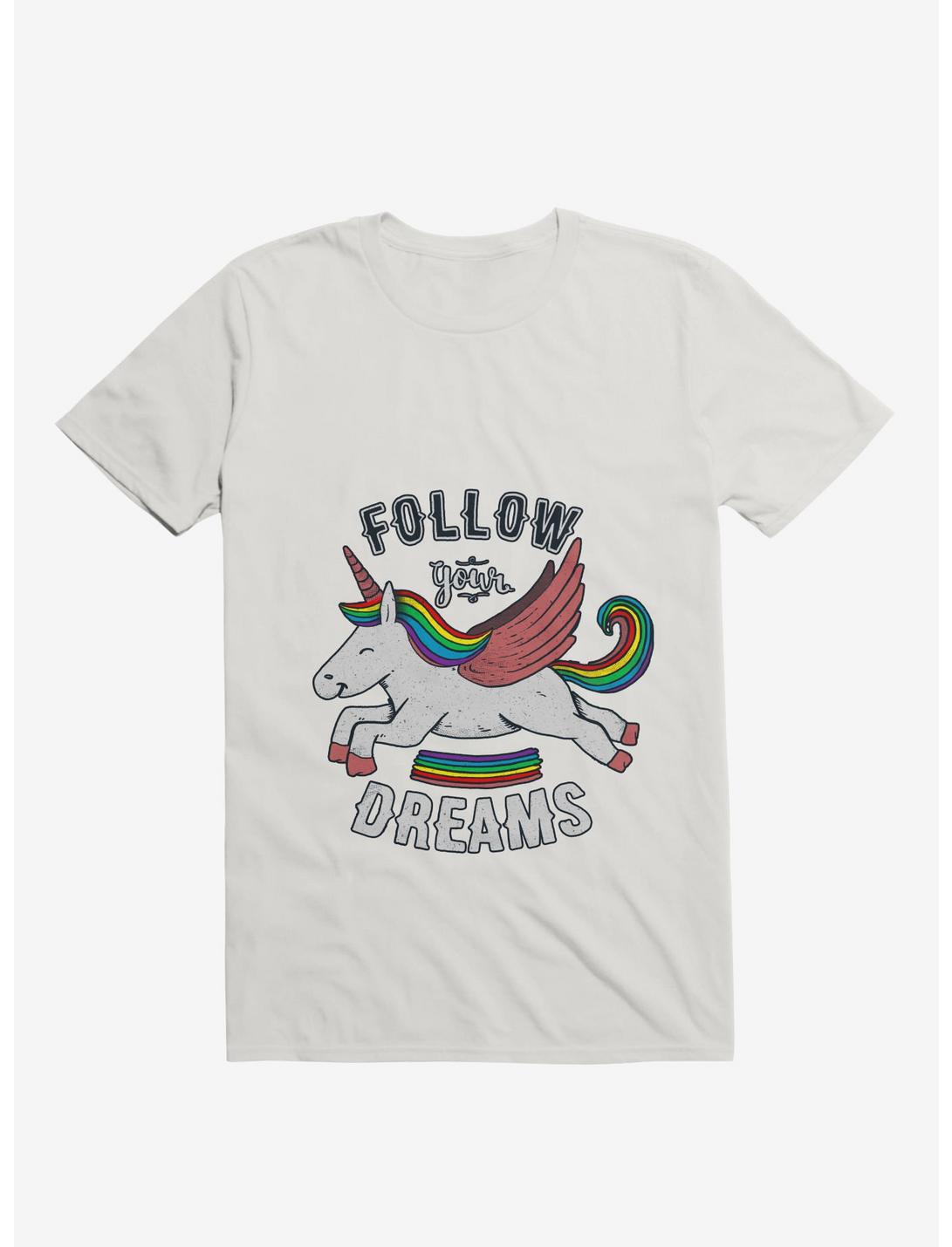 Follow Your Dreams T-Shirt, WHITE, hi-res