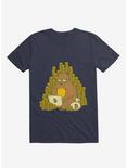 Bitcoin Miner Bear T-Shirt, NAVY, hi-res