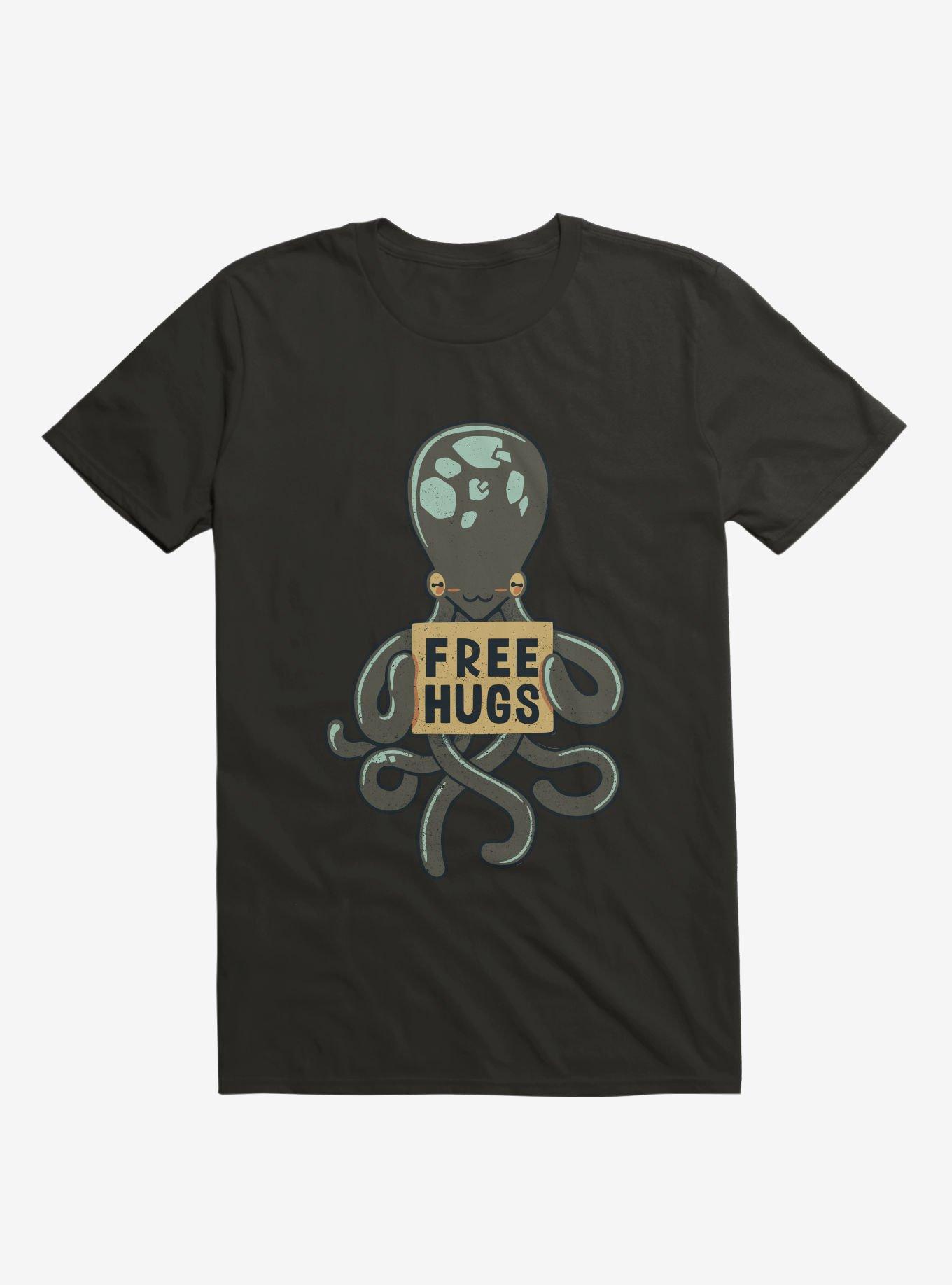Free Hugs Octopus T-Shirt, , hi-res