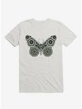 Ornamental Butterfly T-Shirt, WHITE, hi-res