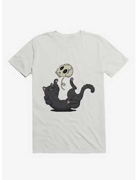 Skull Black Cat T-Shirt, , hi-res