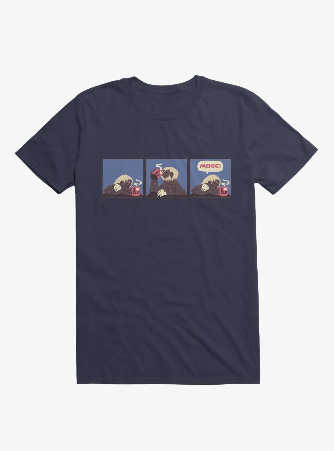 Sloth Coffee T-Shirt, , hi-res