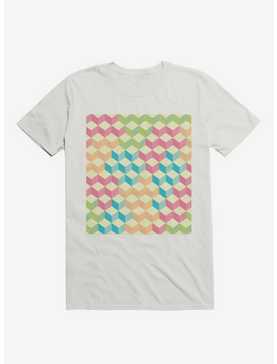 Sugar Cubes Geometric Pattern T-Shirt, , hi-res