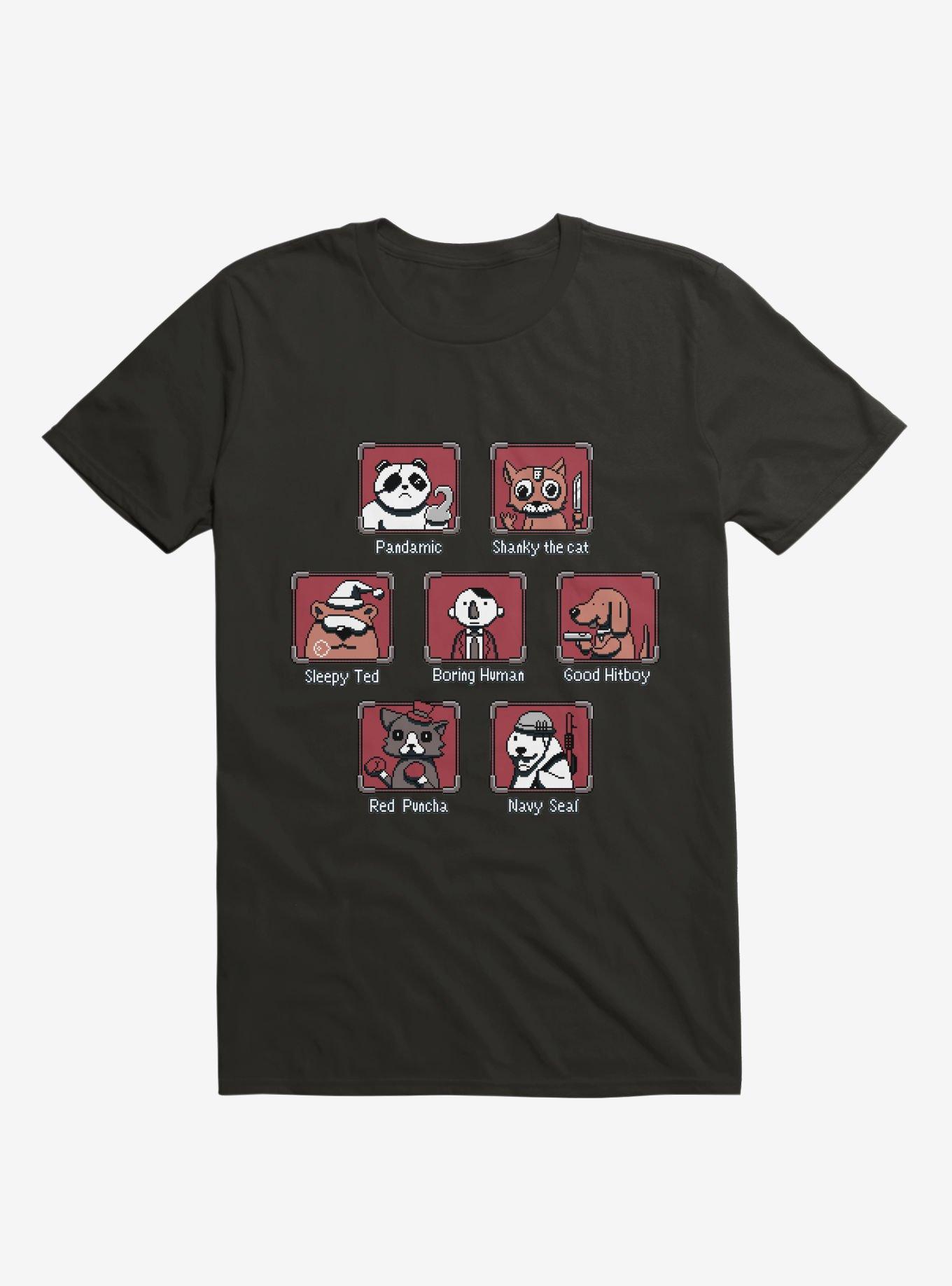 Video Game Characters T-Shirt, , hi-res