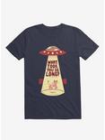 Why Did You Took So Long Alien Funny T-Shirt, NAVY, hi-res