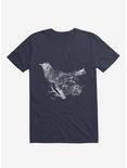 Bird Wanderlust T-Shirt, NAVY, hi-res