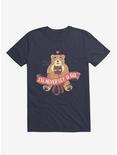 Ill Never Let You Go Bear Love Cat T-Shirt, NAVY, hi-res