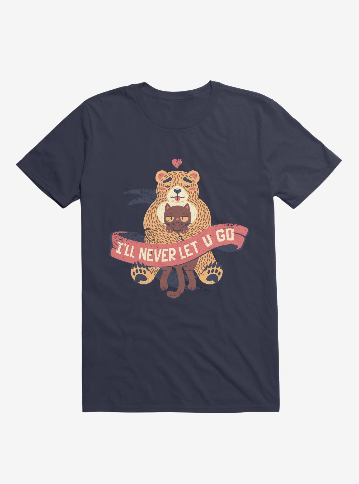Ill Never Let You Go Bear Love Cat T-Shirt, , hi-res