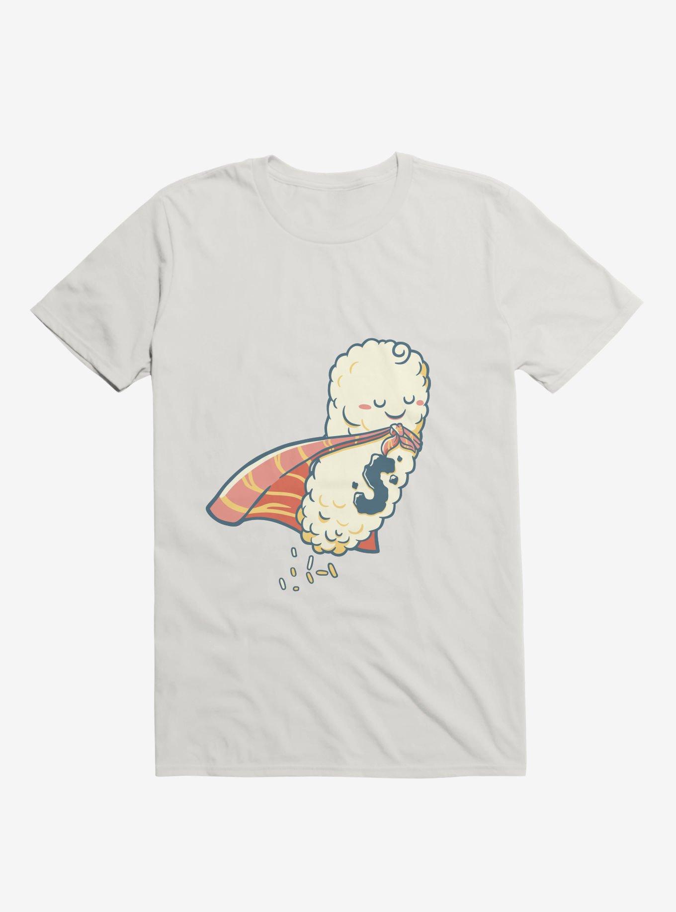 Super Sushi Lover T-Shirt, WHITE, hi-res