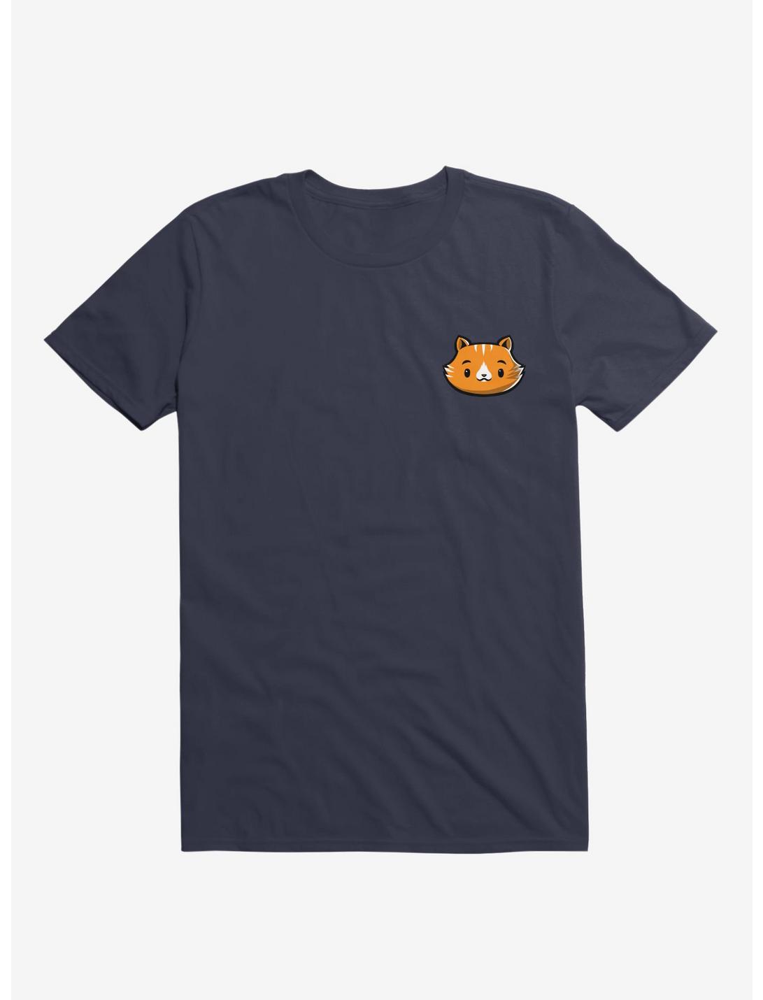 Cute Kids Cat T-Shirt, NAVY, hi-res