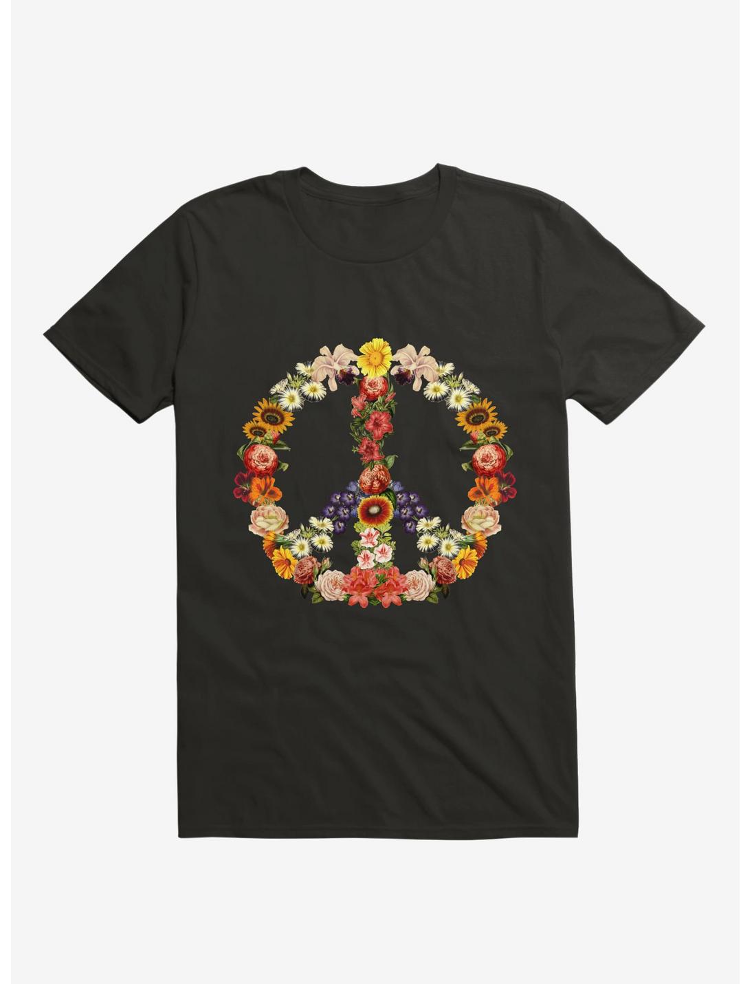 Flower Power T-Shirt, BLACK, hi-res