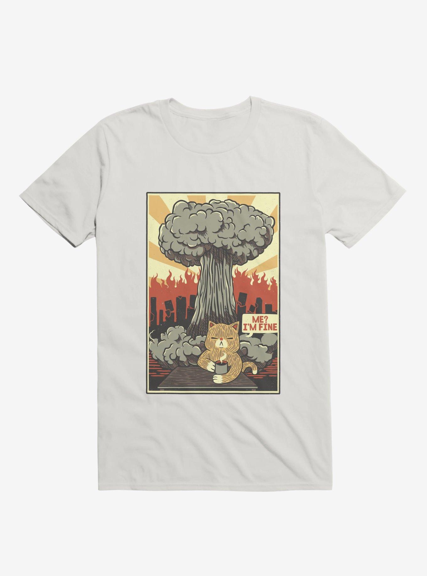 I'm Fine Cat T-Shirt, , hi-res