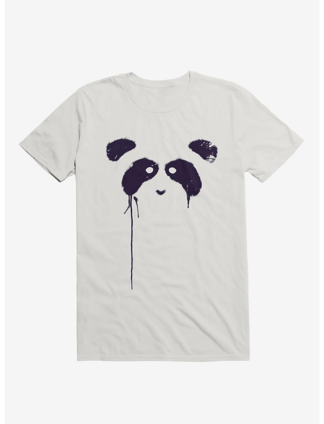 Panda T-Shirt, WHITE, hi-res