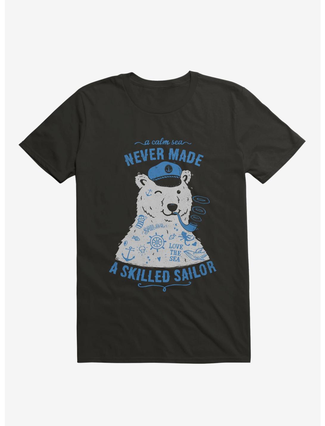 Sailor Tattooed Bear T-Shirt, BLACK, hi-res