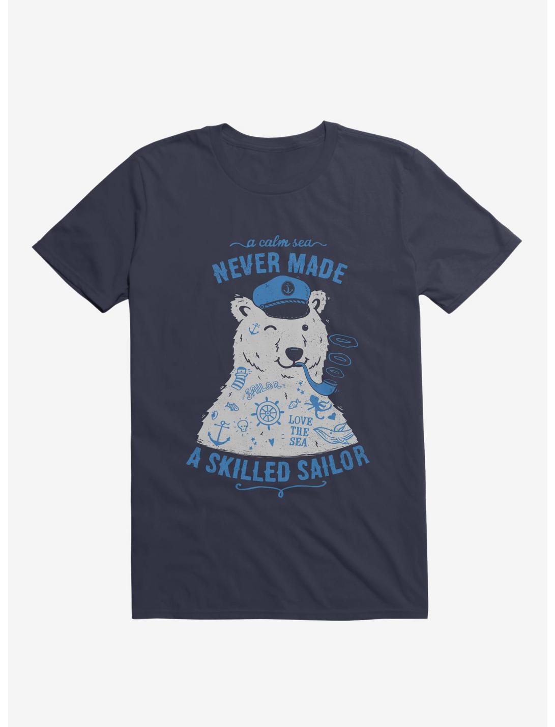 Sailor Tattooed Bear T-Shirt, NAVY, hi-res