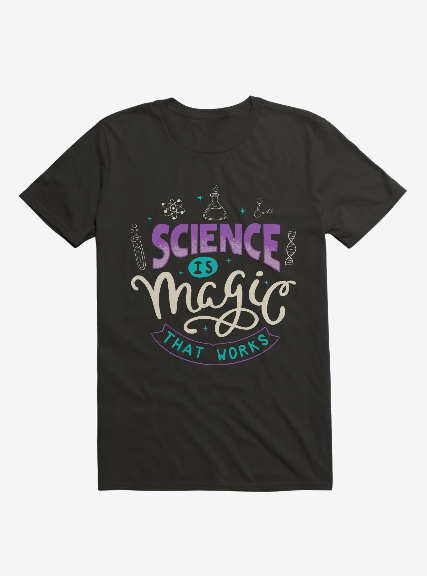 Science Is Magic That Works T-Shirt, BLACK, hi-res