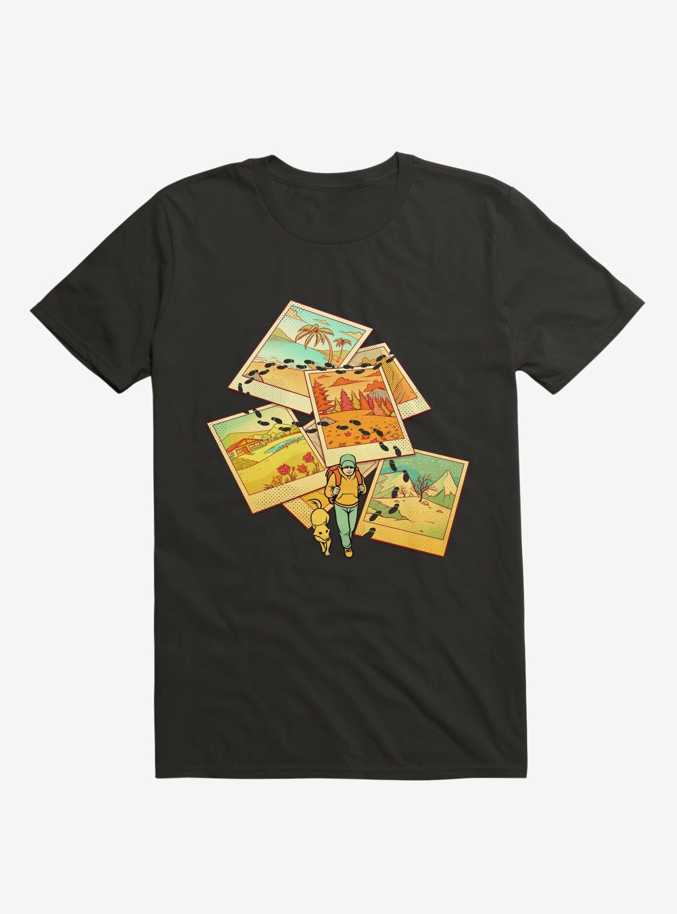 Wanderlust Polaroid T-Shirt, BLACK, hi-res