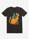 Alien Cat T-Shirt, BLACK, hi-res