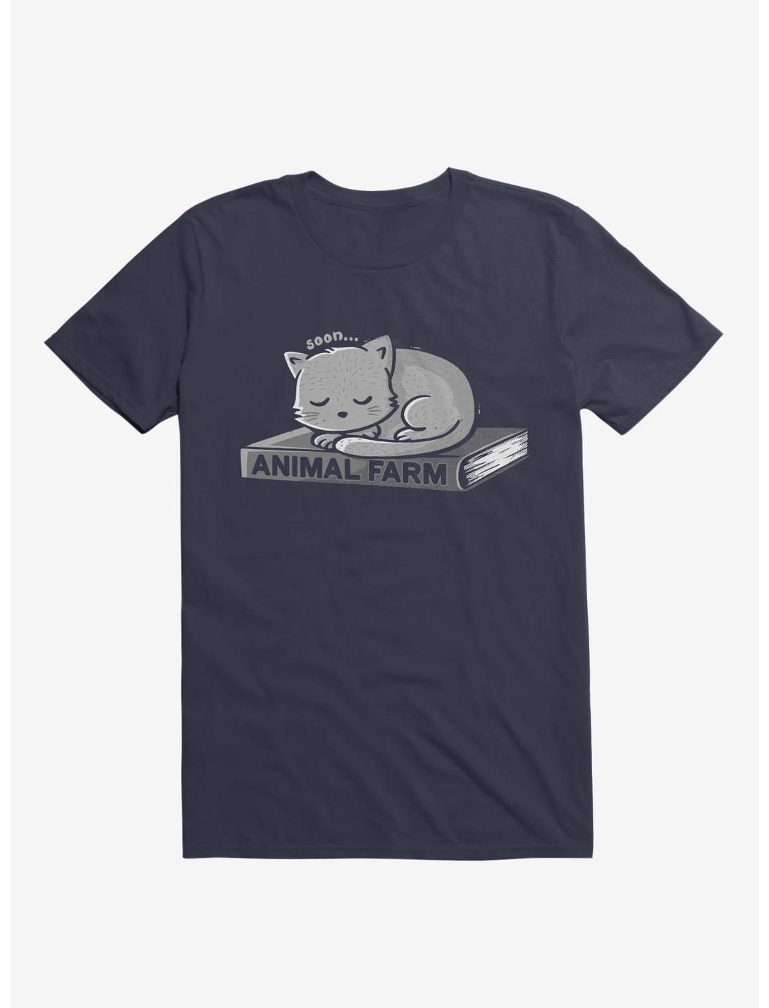 Animal Farm Black T-Shirt, NAVY, hi-res